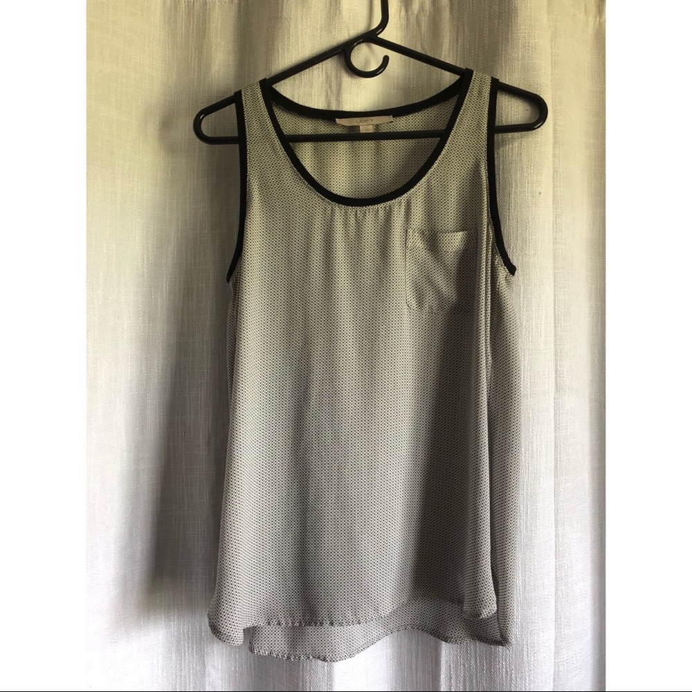 Loft tank top, size small.